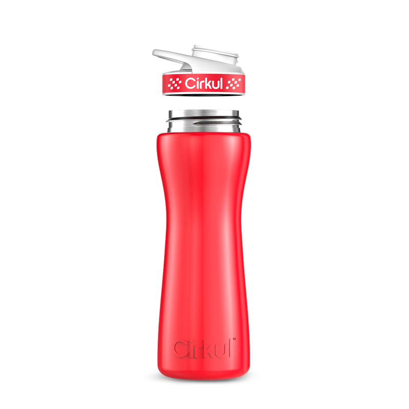 22oz. Stainless Steel Bottle & Comfort Grip Lid 29DP