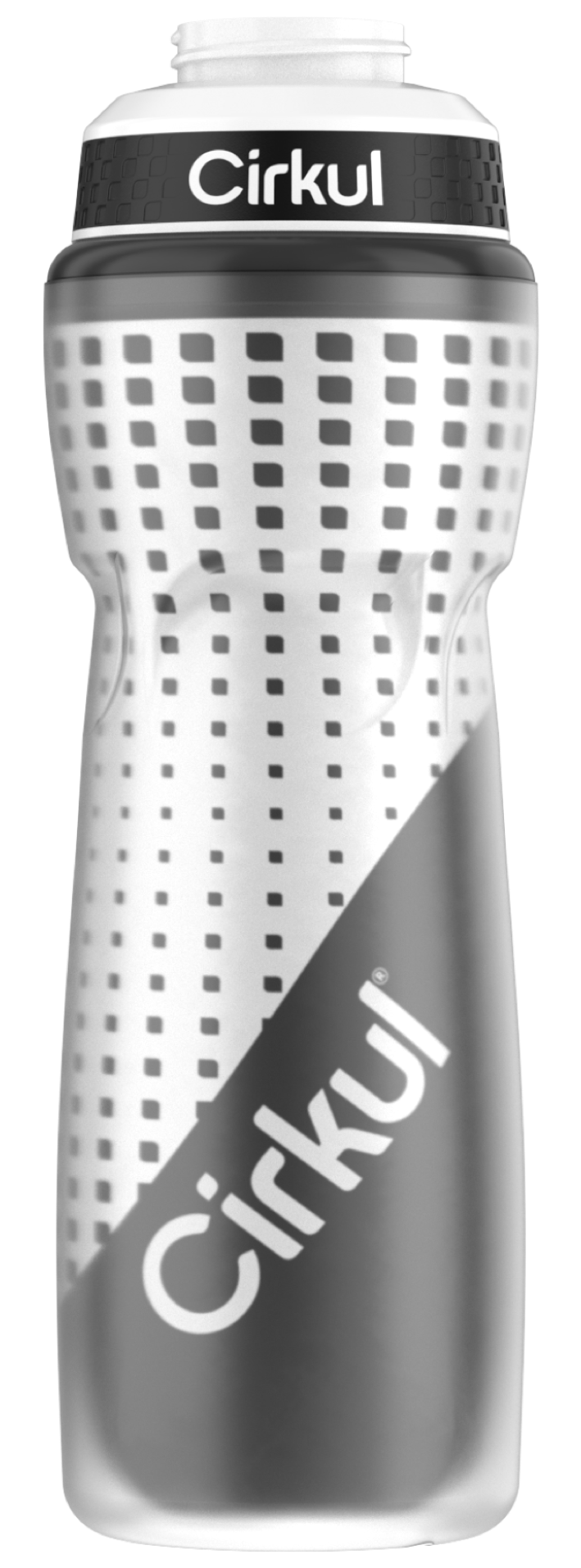22oz. Insulated Squeeze Plastic Bottle & Sport Lid OUFL