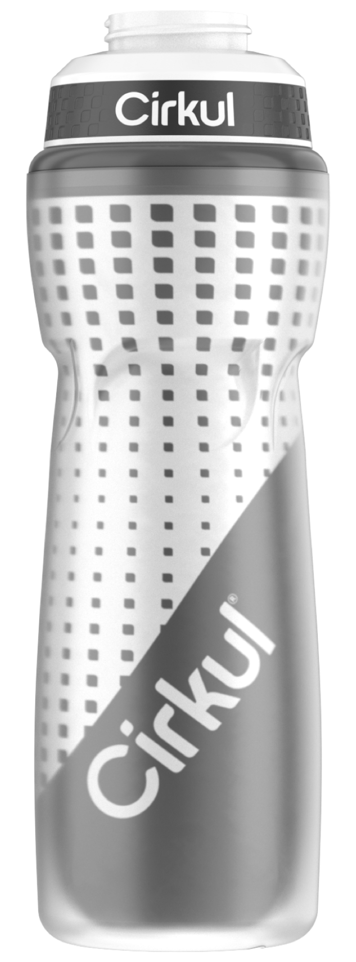 22oz. Insulated Squeeze Plastic Bottle & Sport Lid OUFL