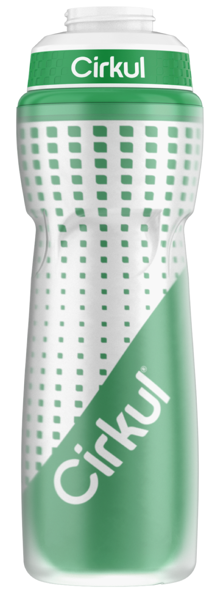 22oz. Insulated Squeeze Plastic Bottle & Sport Lid OUFL