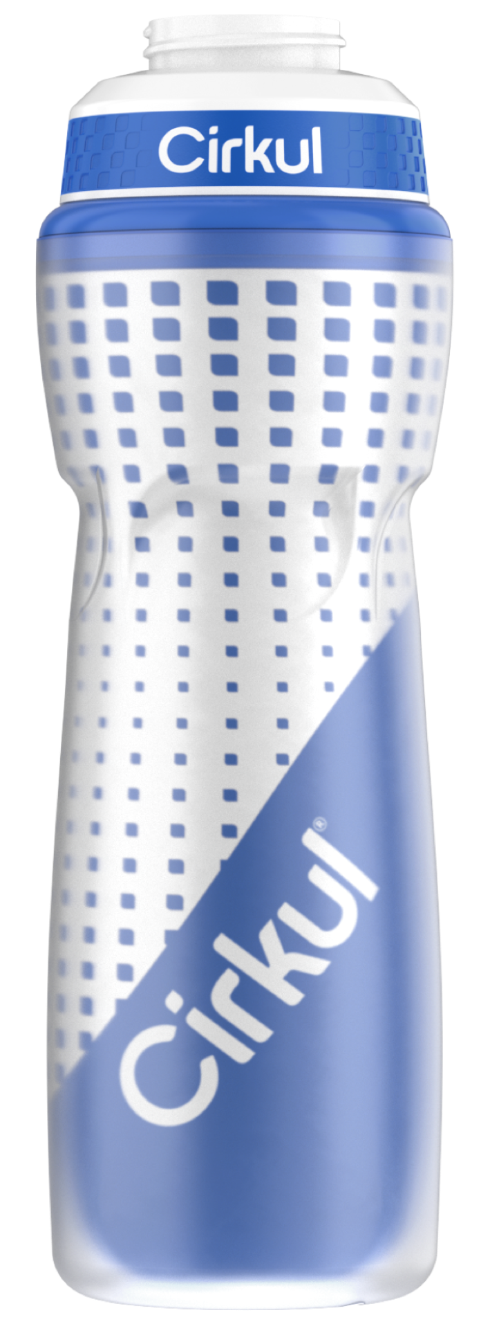 22oz. Insulated Squeeze Plastic Bottle & Sport Lid OUFL