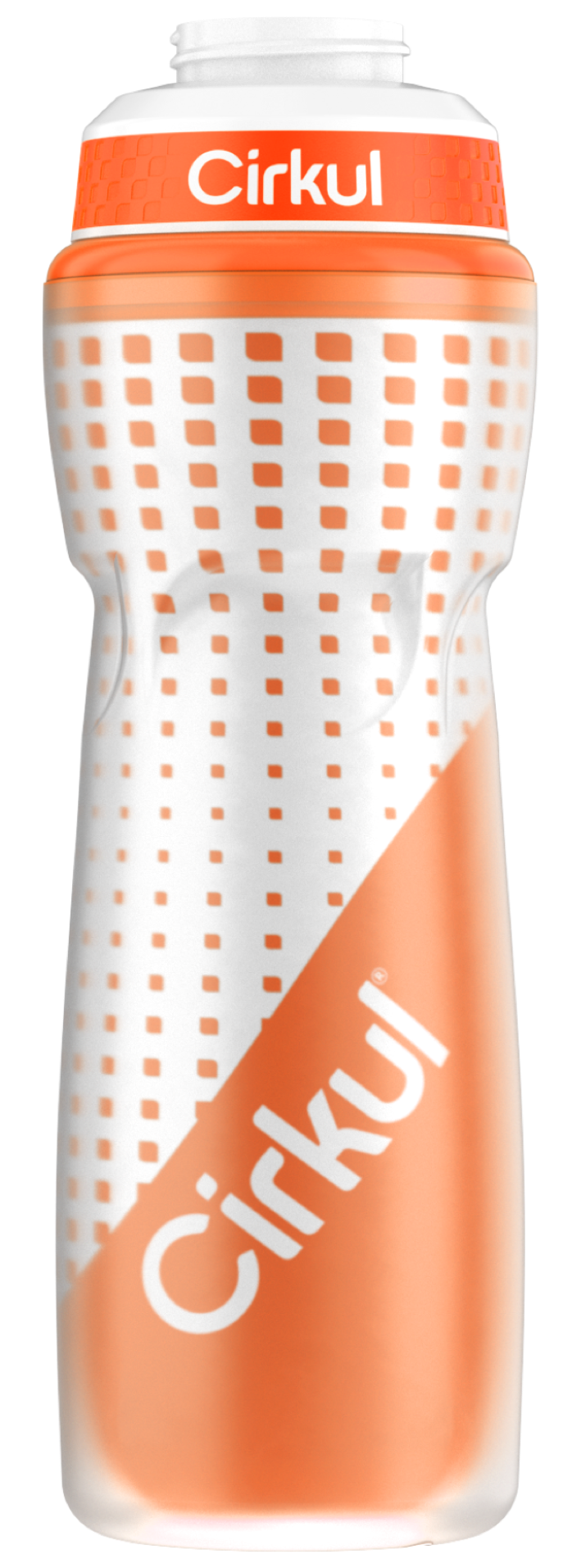 22oz. Insulated Squeeze Plastic Bottle & Sport Lid OUFL