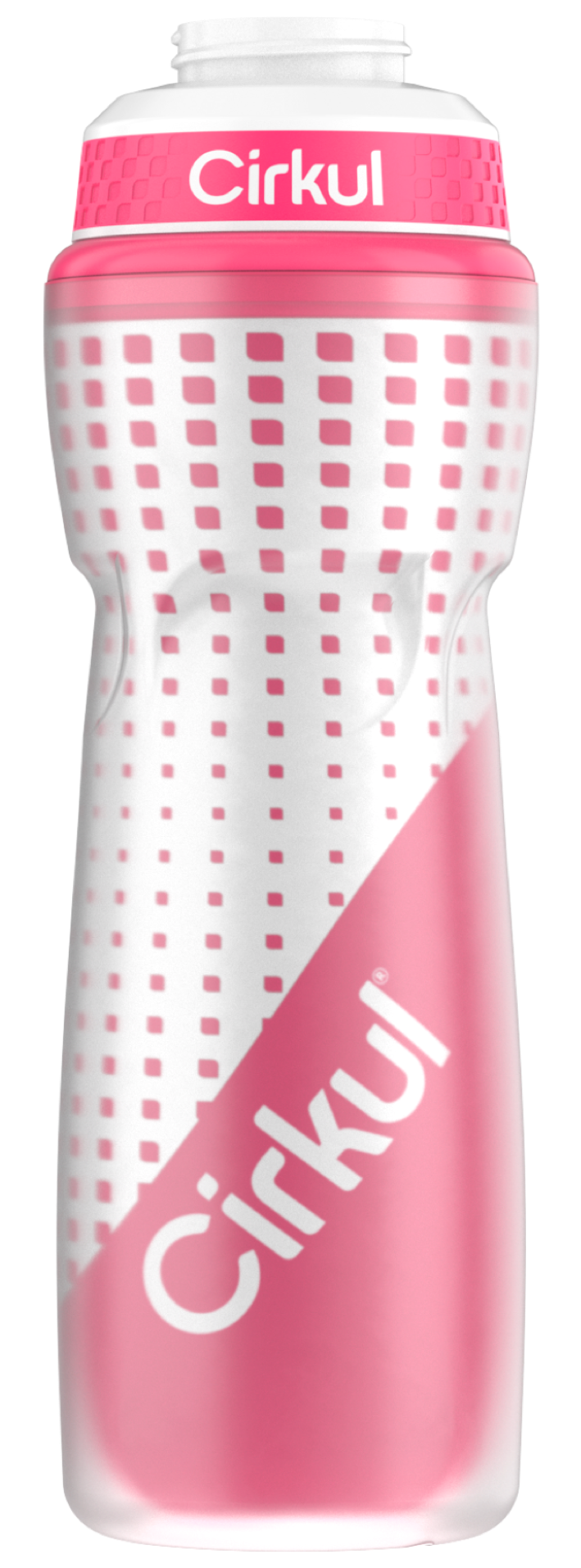 22oz. Insulated Squeeze Plastic Bottle & Sport Lid OUFL
