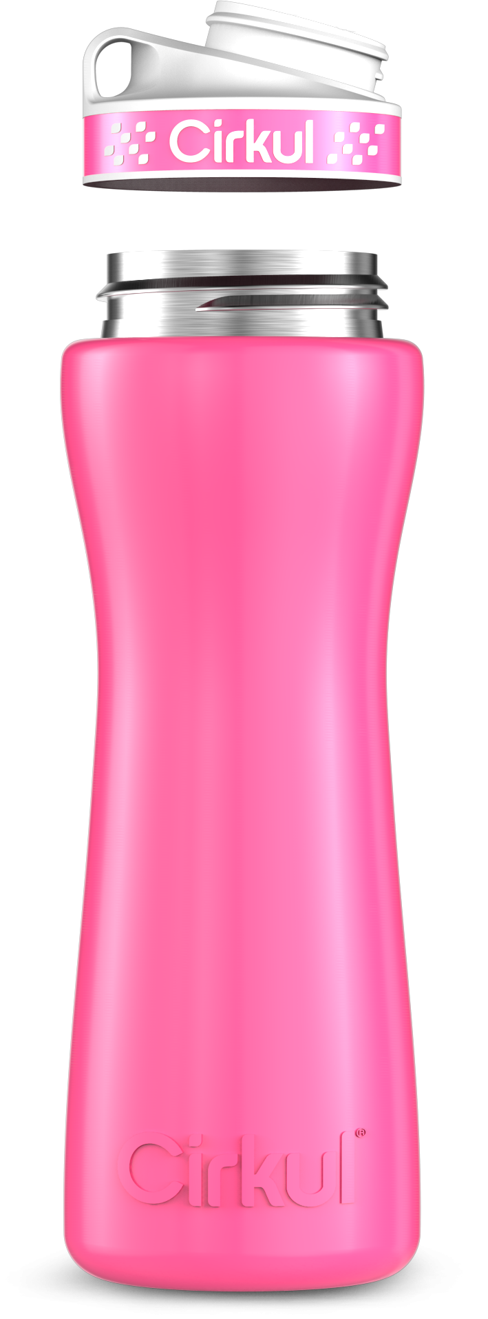 Custom 22oz. Stainless Steel Bottle & Comfort Grip Lid 7VPL