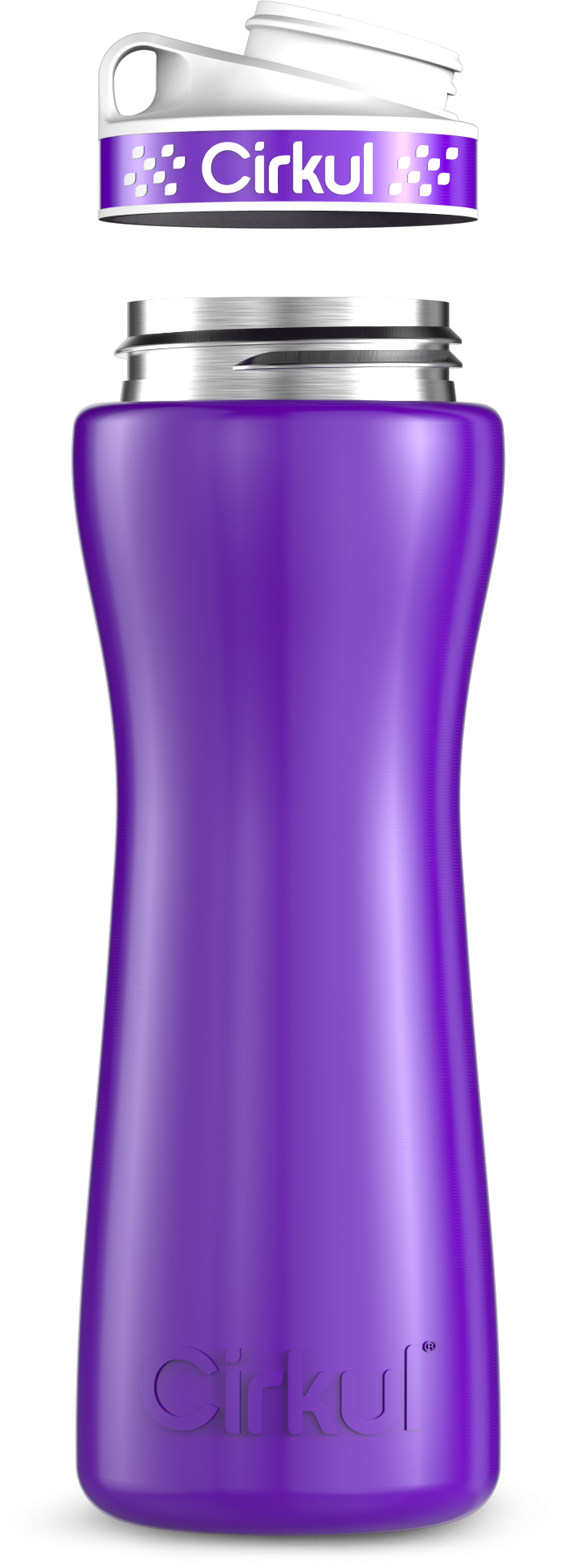 Custom 22oz. Stainless Steel Bottle & Comfort Grip Lid 7VPL
