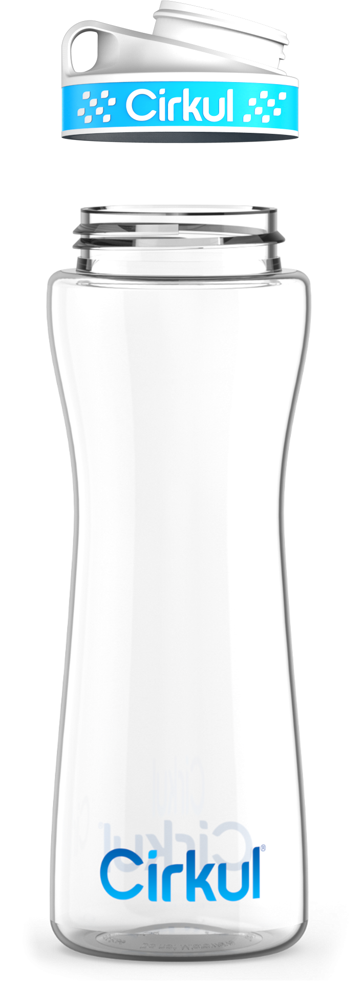 Custom 22oz. Plastic Bottle & Comfort Grip Lid JU3I