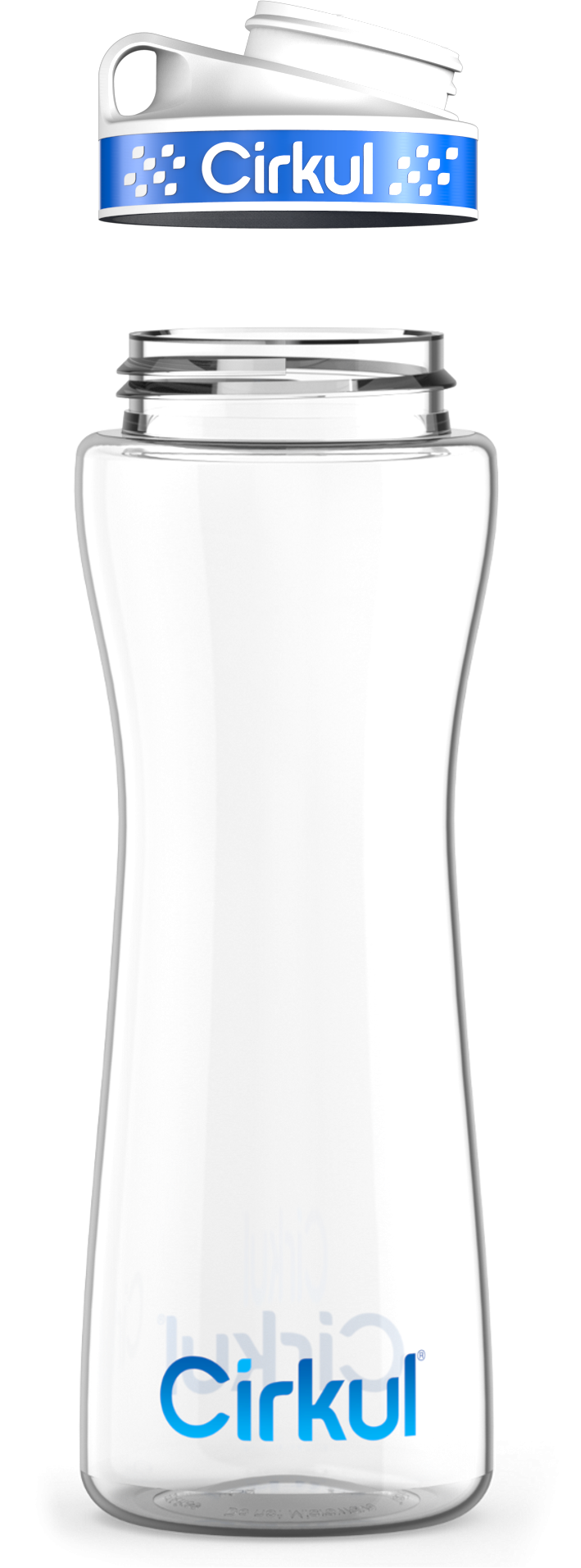 Custom 22oz. Plastic Bottle & Comfort Grip Lid JU3I