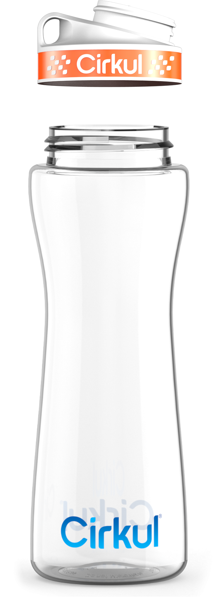Custom 22oz. Plastic Bottle & Comfort Grip Lid JU3I