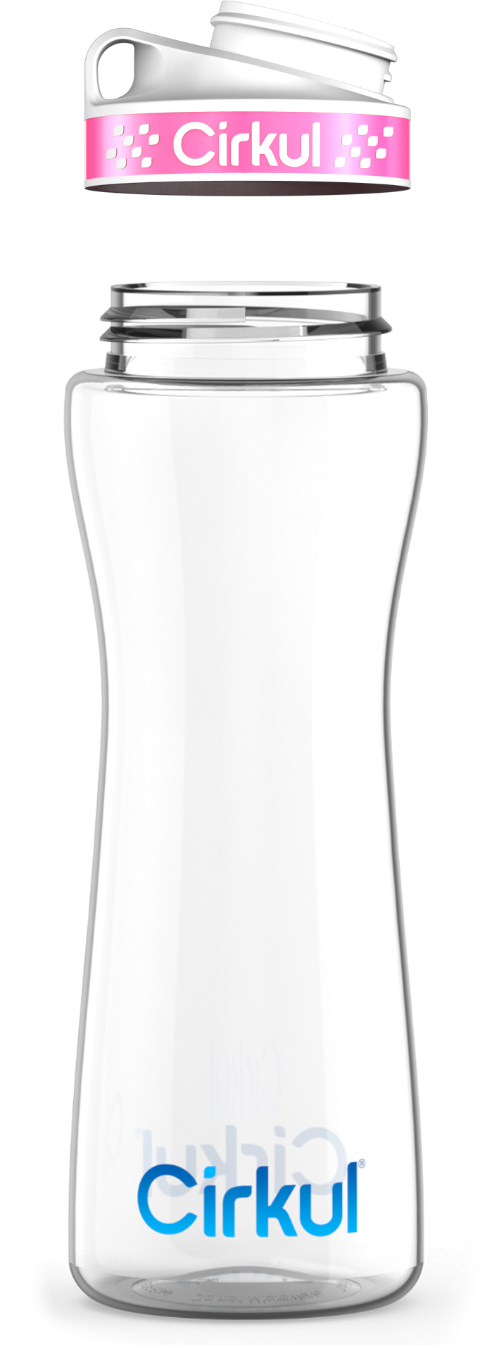 Custom 22oz. Plastic Bottle & Comfort Grip Lid JU3I