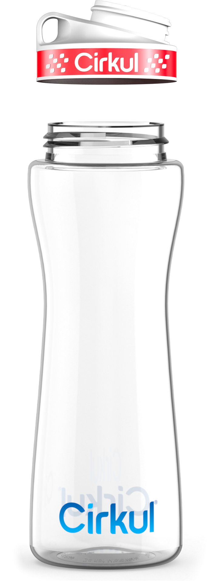 Custom 22oz. Plastic Bottle & Comfort Grip Lid JU3I