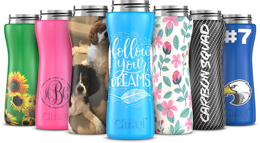 Custom 22oz. Stainless Steel Bottle & Comfort Grip Lid 7VPL