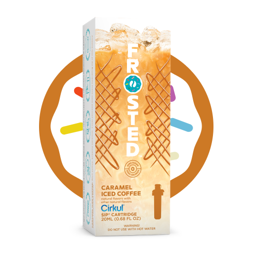 Frosted Caramel Iced Coffee Z1LC