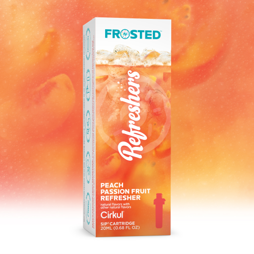 Frosted Peach Passion Fruit Refresher 6EAK
