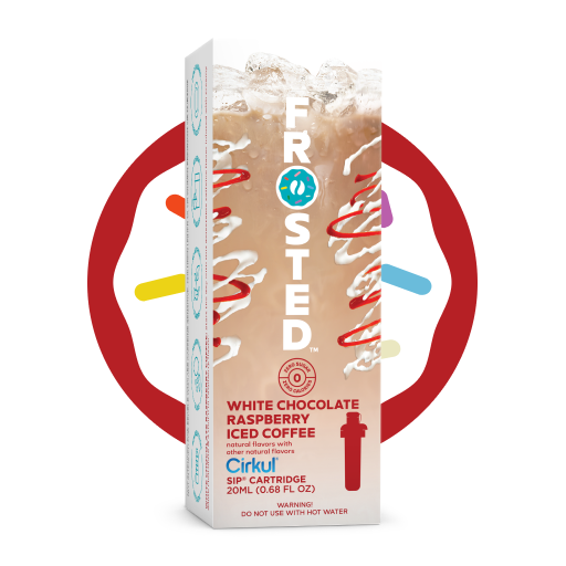 Frosted White Chocolate Raspberry Iced Coffee 21YE